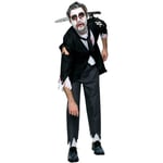 Bristol Novelty Mens Bloody Butler Costume