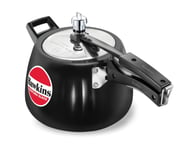 4 Litre Hawkins Contura Black Hard Anodised Aluminium Pressure Cooker