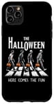 Coque pour iPhone 11 Pro Max Trick or Treating Zombies Hommes Femmes Enfants Amusant Halloween