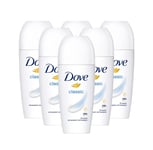 Dove Women Classic Deodorant Anti-transpirant Roll-On 50ml 3, 6 Pack