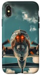 Coque pour iPhone X/XS Design aéronautique vintage du bombardier B-17 Flying Fortress de la Seconde Guerre mondiale