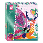 Janod - Coffret Mosaïques en Mousse Fées - Les Ateliers du Calme - Kit Loisir Créatif Enfant - Apprentissage Motricité Fine et Concentration - Dès 5 ans, J07960