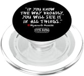 Know the Way Broadly Five Rings Fightwear PopSockets PopGrip pour MagSafe