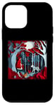 Coque pour iPhone 12 mini Illustration en papier découpé Petit Chaperon rouge