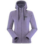 Lafuma - Cali Hoodie W - Sweat Polaire Femme - Tissu Chaud et Respirant - Randonnée, Trekking, Lifestyle - Violet, M