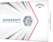 Callaway Golf Supersoft Golf Balls 2021 Pack of 12-balls