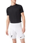 Nike Liverpool FC, Pantalon de Jogging Homme, Saison 2022/23 Officiel Extérieur - Blanc (White/Black) L