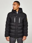 Zavetti Canada Atlin Padded Jacket - Black , Black, Size S, Men