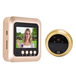 Home Smart Video Doorbell Digital Door Viewer 2.4In Tft Lcd Screen Night 