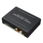 HD till HD och optisk SPDIF RCA L/R 1080P 5.1CH Audio Extractor Converter