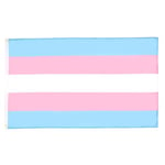 AZ FLAG - Drapeau Arc-en-Ciel Transgenre - 90x60 cm - Drapeau Lgbt - Trangender - Rainbow 100% Polyester Avec Oeillets Métalliques Intégrés - Pavillon 50 g