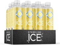 Sparkling Ice water with antioxidants and vitamins No sugar 500ml (Pack of 12)