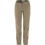 Fjällräven Womens High Coast Trail Trousers (Brun (SUEDE BROWN/244) 44)