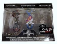 Set Mini Figurines Keyblades Seulement Game Stop 5,50 Cm - Kingdom Hearts 3