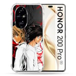 Cokitec Coque Renforcée pour Honor 200 Pro 5G Manga Death Note Duo