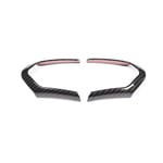 LSJVFK Cadre de Garniture de Couverture de décoration de Volant de Voiture, pour BMW F20 F22 F30 F32 F10 F06 F15 F16