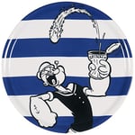 Excelsa Popeye Plat à Pizza, Porcelaine, Bleu