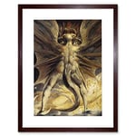 Wee Blue Coo William Blake Red Dragon Woman Clothed Sun 1805 Picture Framed Wall Art Print