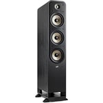 Polk Audio Signature Elite ES55 Enceinte Colonne Hi-FI Haute résolution pour Le Home cinéma, certifiée Hi-Res, Compatible avec Dolby Atmos et DTS:X (pièce), Noir