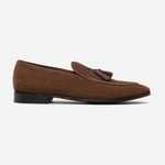 Verona Tassel Loafer - Camoscio Marrone