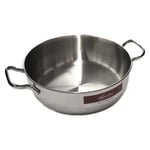 Lagostina 10740031724 Casserole Cocotte Semifonda CM 24 Insolite Inox 18/10