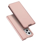 DUX DUCIS Skin Pro Faux Leather Wallet Flip Case Xiaomi Poco X4 GT - Rose Gold