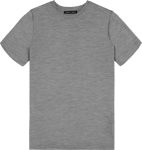 Formal friday ultrafine merino t-shirt  - grey  - XL - Naturkompaniet