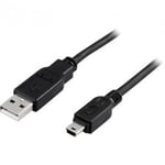 InLine 5.0 m USB 2.0 A - Mini-B, han - han kabel