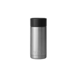 Yeti Rambler 12oz 355ml Bottle with Hotshot Cap - Stainless Steel