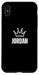 iPhone XS Max King Jordan Crown - Custom First Name Birthday #1 Winner Case
