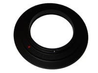 vhbw Bague d'inversion compatible avec Canon EOS Kiss X7i, Rebel T1i, Rebel SL1, Kiss X8i appareil photo - adaptateur pour objectif de