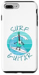 Coque pour iPhone 7 Plus/8 Plus Surf Guitar Guitariste électrique Surfeur Vacances d'été