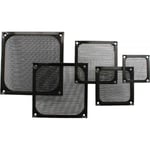 PC blæser grill filter - 92x92mm - Sort