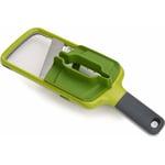 Multi-Grip Mandoline de cuisine, coupe légumes réglable, épaisseur 3 tranches, avec grip alimentaire de précision, vert