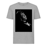 T-Shirt Homme Col Rond Ella Fitzgerald Chanteuse Photo De Star Célébrité Vieille Musique Original