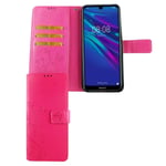 Housse pour Huawei Y6 (2019) Étui Coque Sac Portefeuille Téléphone Portable