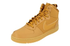 Nike Court Borough Mid Winter Mens Hi Top Trainers - Orange - Size UK 8.5