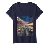 Womens Twilight Pursuit V2 V-Neck T-Shirt