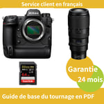 Nikon Z9 Camera+Objectif Nikon Z 100-400mm f4.5-5.6 VR S NIKKOR+SanDisk 64 Go Extreme PRO carte SDXC UHS-II