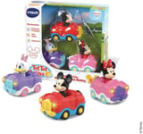 VTECH Toot Toot Minnie/mickey Trio Set (Minnie Cabri+Daisy Cabrio+Mickey Cabrio)