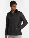 Barbour Liddesdale Quilt Jacket - Black, Black, Size M, Men