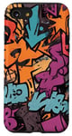 Coque pour iPhone SE (2020) / 7 / 8 Art urbain : Hip Hop Graffiti Street Colors