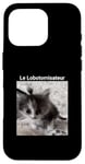 Coque pour iPhone 16 Pro evillarry larry chat meme brainrot lobotomisateur mastermind