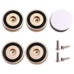 4PCS HiFi Turntable Isolation Feet Stand Speakers Spikes Audio Pads, for3896