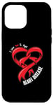 Coque pour iPhone 12 Pro Max Ruban CHD I Wear Red To Fight Heart Disease Awareness