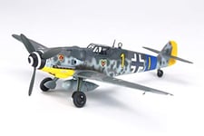 Tamiya TAM61117 1/48 Messerschmitt BF 109 G-6 Plastic Model Aeroplane Other License 109G-6, Unlackiert