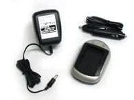 CoreParts AC+DC Combo Charger - Batterilader + AC-strømadapter + bilstrømadapter - for Nikon EN EL9