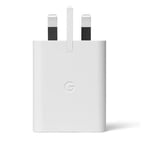 Official Genuine Google Pixel 9 / 9 Pro XL 30W USB-C Fast Charger White Plug