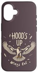 iPhone 16 Hoods Up Wings Out Epic Cool Falconry Falconer Bird Hawking Case