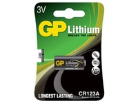 GP Batteri GP Lithium CR123A 3V Foto